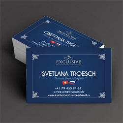 Carte de visite Exclusive