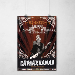 Une affiche de festival de musique 