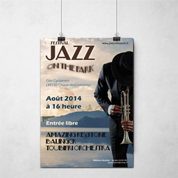 Une affiche de festival de musique 