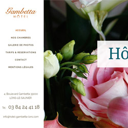Site d'Hôtel Lons-le-Saunier